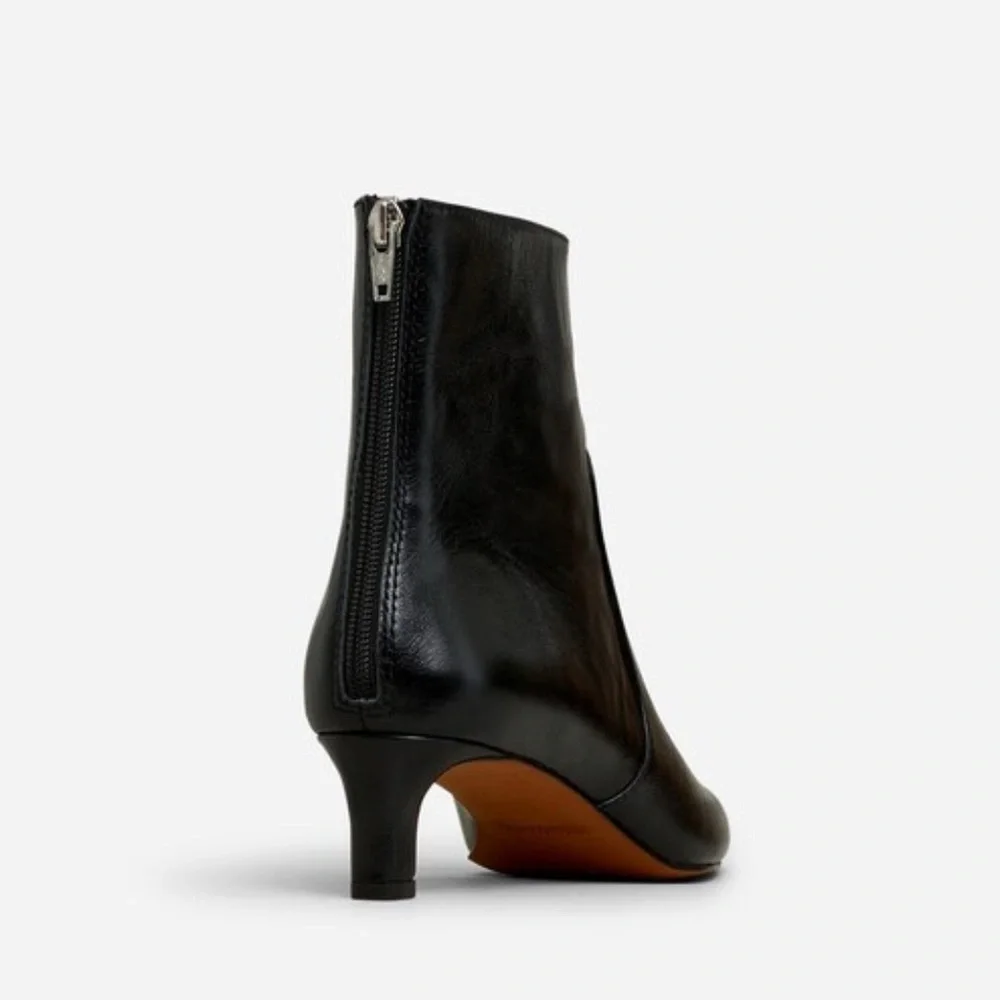 Madewell Dimes Kitten Heel Ankle Boots - Picture 3 of 8